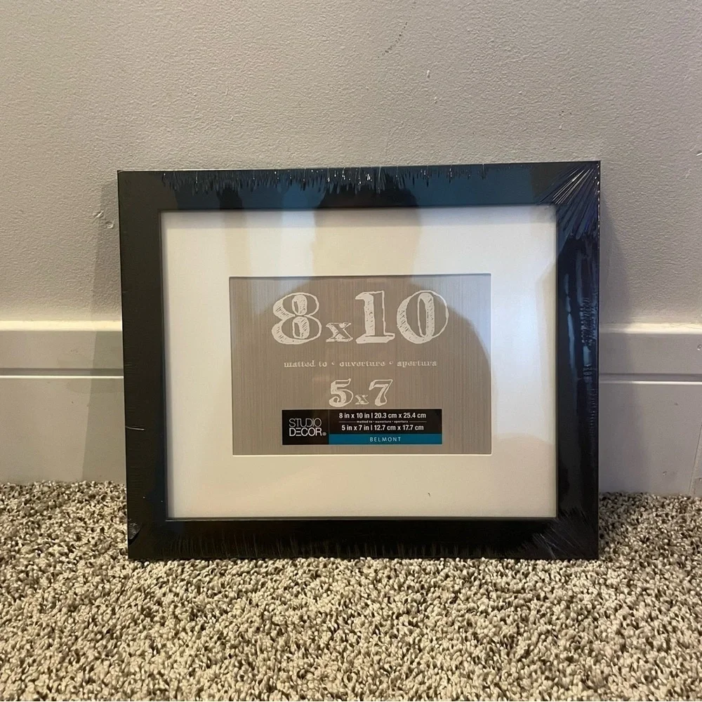 Studio Decor Black and White Modern Picture Frame